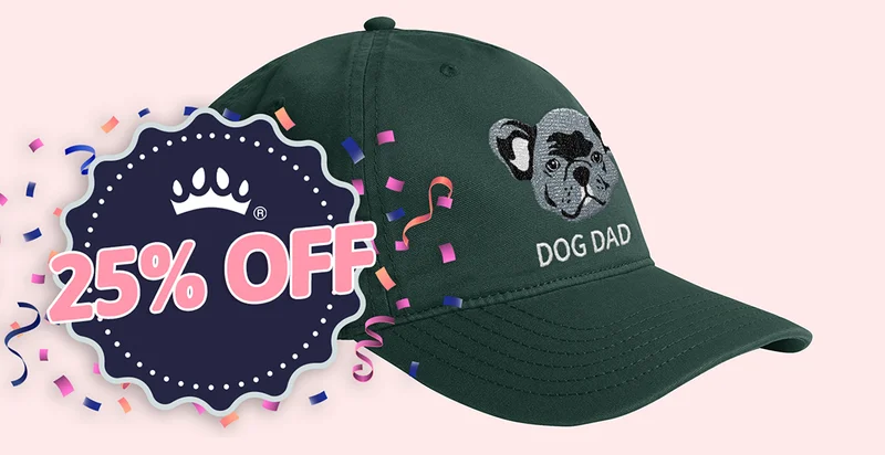 25% Off Dog Dad Caps