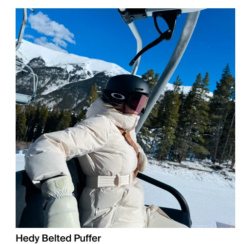 Hedy Belted Puffer