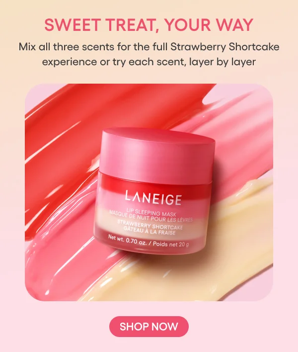 NEW strawberry shortcake lip sleeping mask