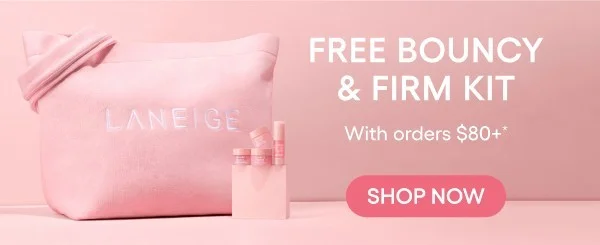 free gift set with $80+
