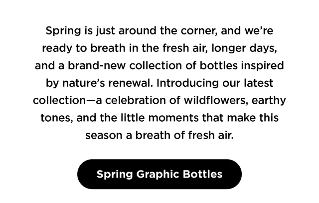 Spring Graphic Bottles