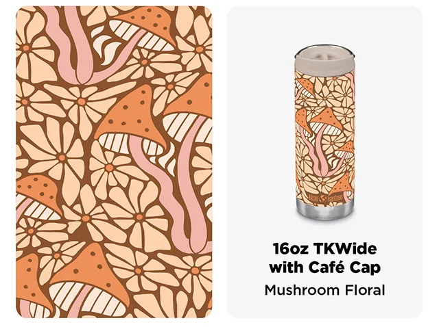 16oz Mushroom Floral
