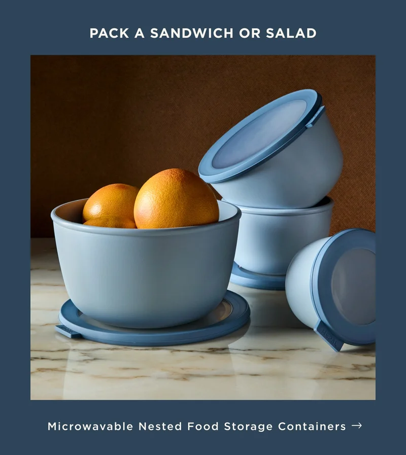 Microwavable Nested Food Storage Containers Microwavable Nested Food Storage Containers