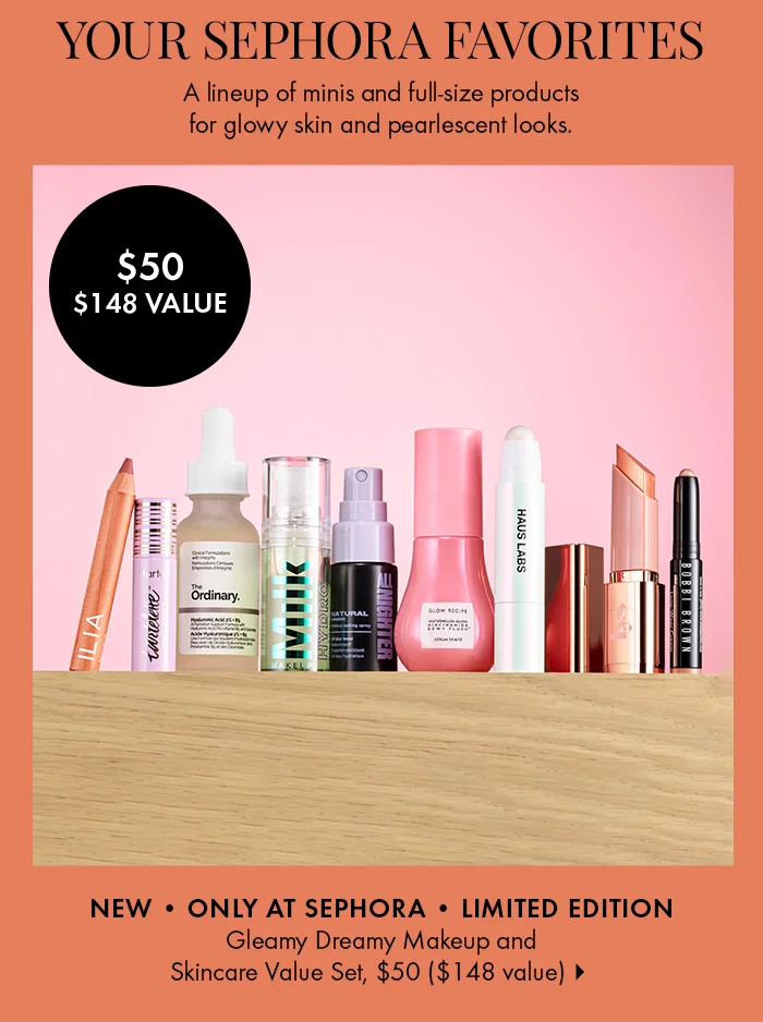 SEPHORA FAVORITES KITS Gleamy Dreamy Kit