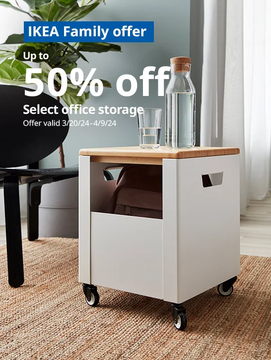Up to 50% off select office storage
