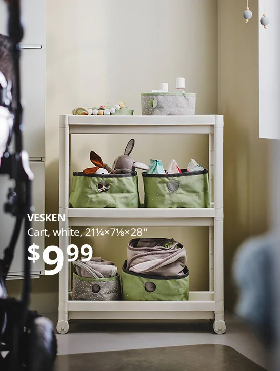 VESKEN Cart, white