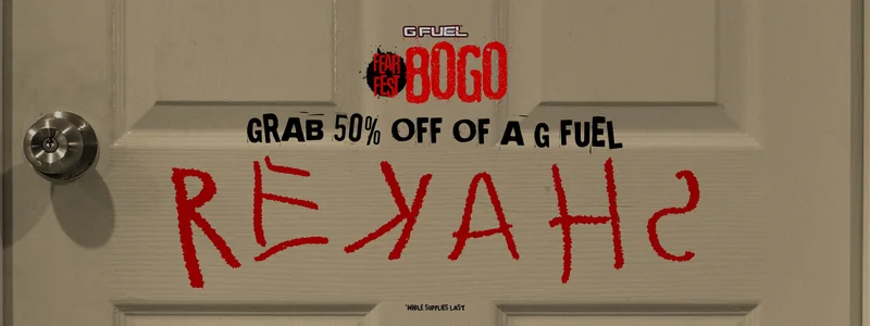 Grab 50% Off a G Fuel Shaker