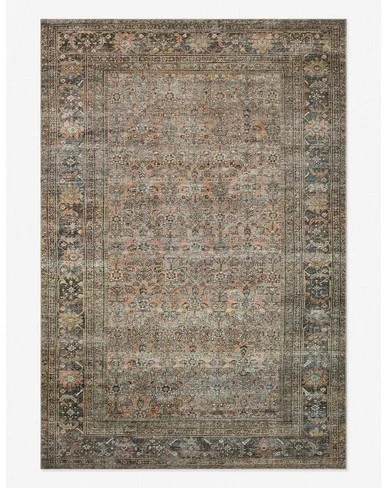 Theodore Rug-Terra Cotta and Multicolor / 2'3" x 3'9"