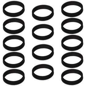 Tilta Seamless Focus Gear Ring KIT for Lenses, Black With 46.5 to 48.5mm, 49.5 TO 51.5MM, 53 TO 55MM, 56 TO 58MM, 59 TO 61MM, 62.5 TO 64.5MM, 66 TO 68MM, 69 TO 71MM, 72 TO 74MM, 72 TO 74MM, And More