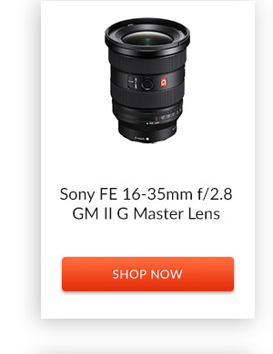 Sony FE 16-35mm f/2.8 GM II G Master Lens