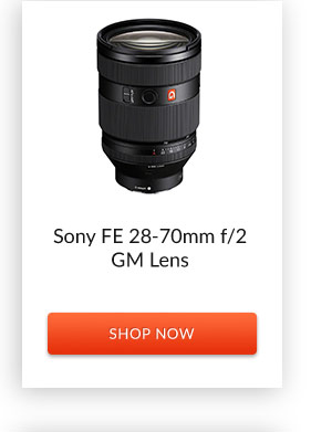 Sony FE 28-70mm f/2 GM Lens