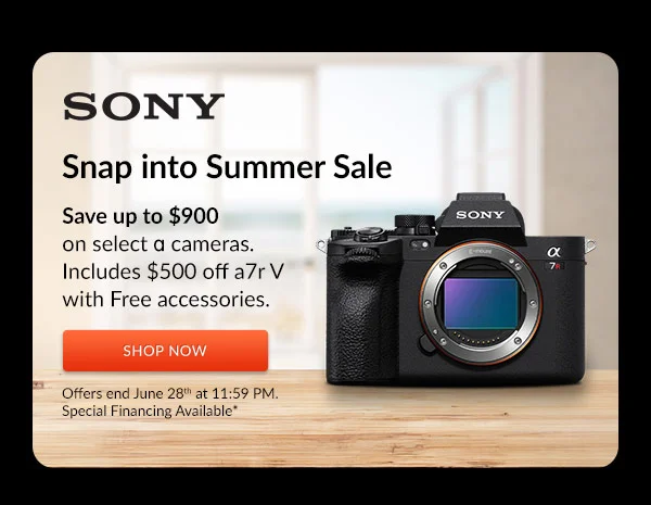 Sony Snap into Summer Sale | Shop Now