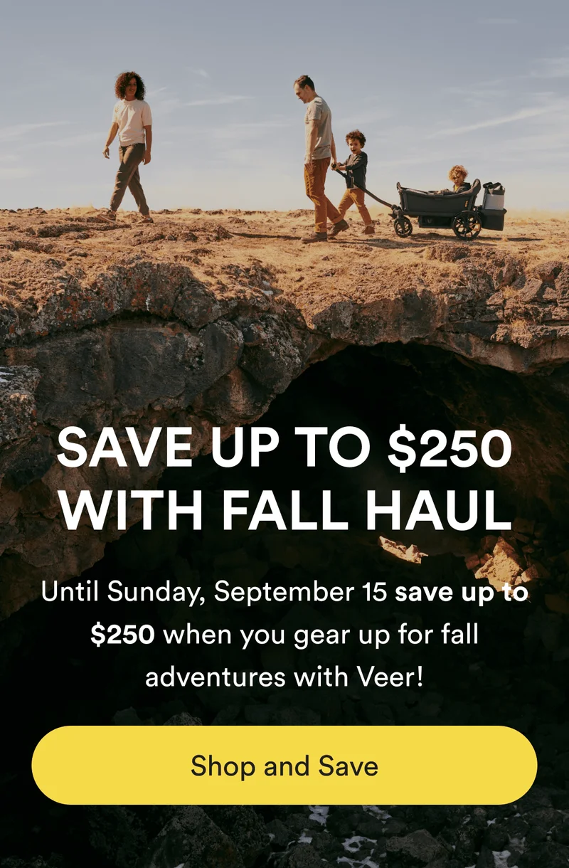save up to $250 with fall haul - until sunday, september 15 save up to $250 when you gear up for fall adventures with veer! - shop and save