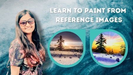 Learn to Paint From Reference Images: Build Your Own Watercolour Style
