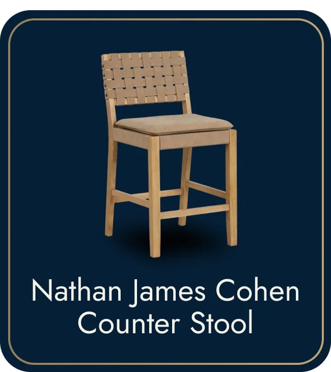 Nathan James Cohen Counter Stool