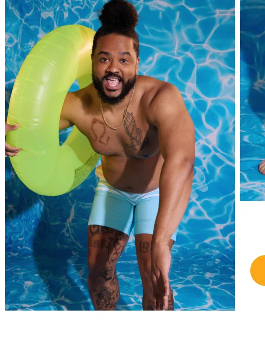 Classic Swim Trunk: The On The Horizons 7"