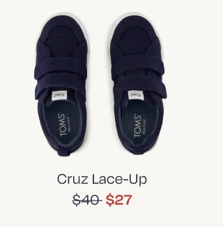 Cruz Double Strap Kids Sneaker - Image