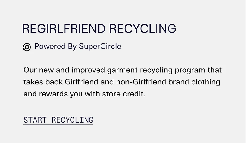 REGIRLFRIEND RECYCLING Powered By SuperCircle