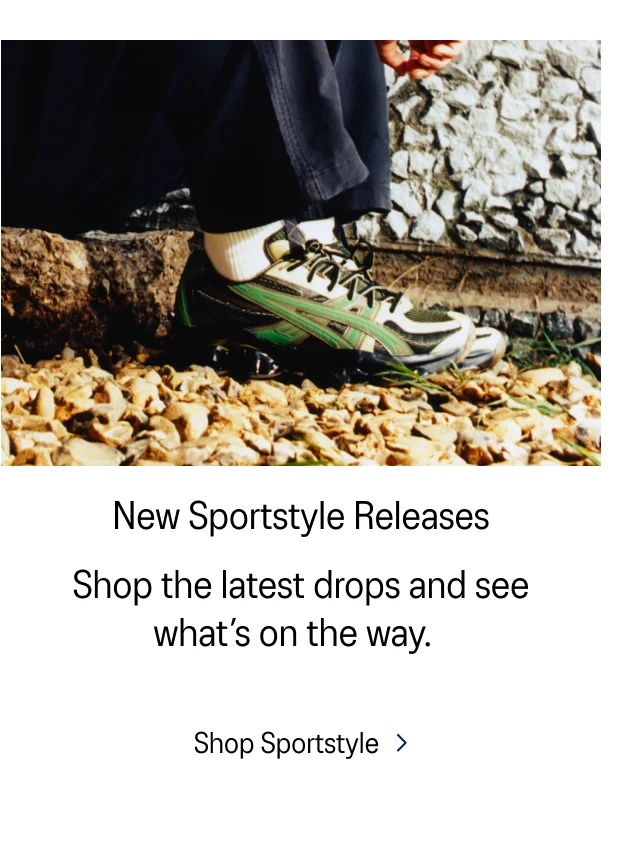 New Sportstyle releases Shop the latest drops and see what's on the way