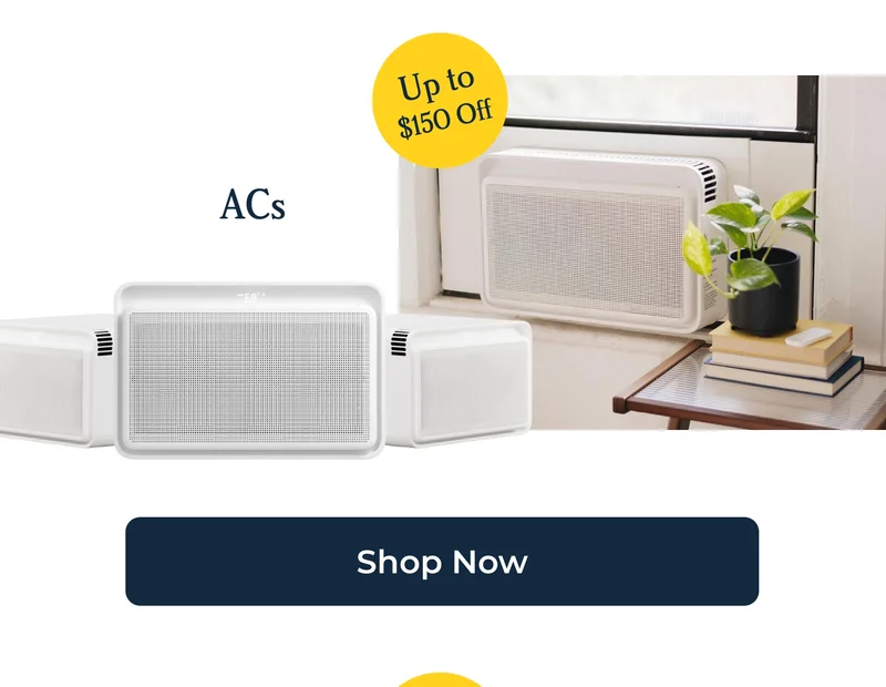 ACs Up to $150 Off