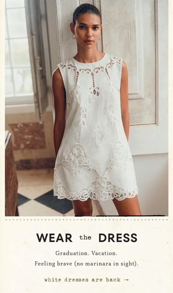 white dresses are back
