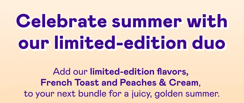 Celebrate summer with our limited edition duo