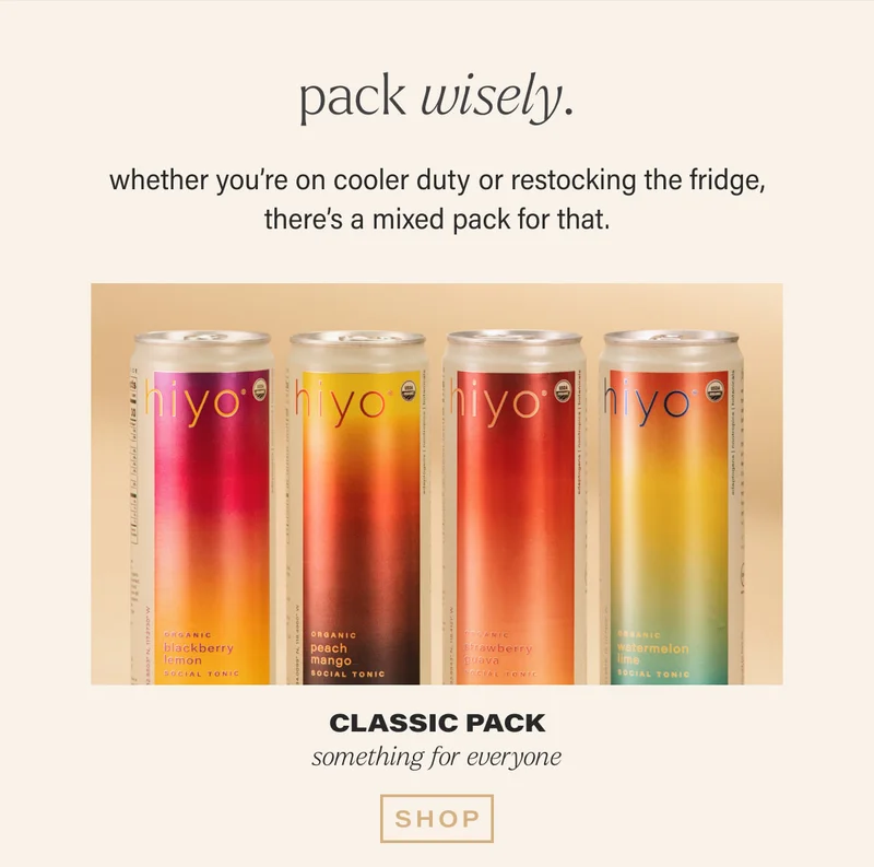 pack wisely. | whether you’re on cooler duty or restocking the fridge, there’s a mixed pack for that. | Classic Pack | something for everyone | [ SHOP ]