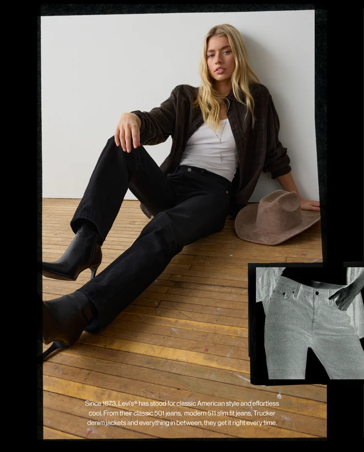 IMAGE-WOMEN'S LEVI'S