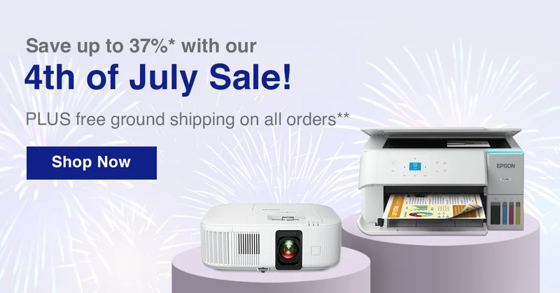 Save up to 37%* with our 4th of July Sale! PLUS free ground shipping on all orders** - Shop Now.