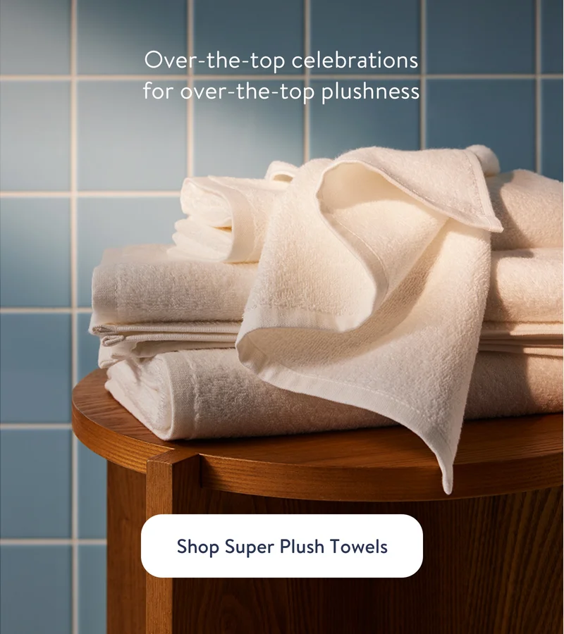 Shop super plush towels