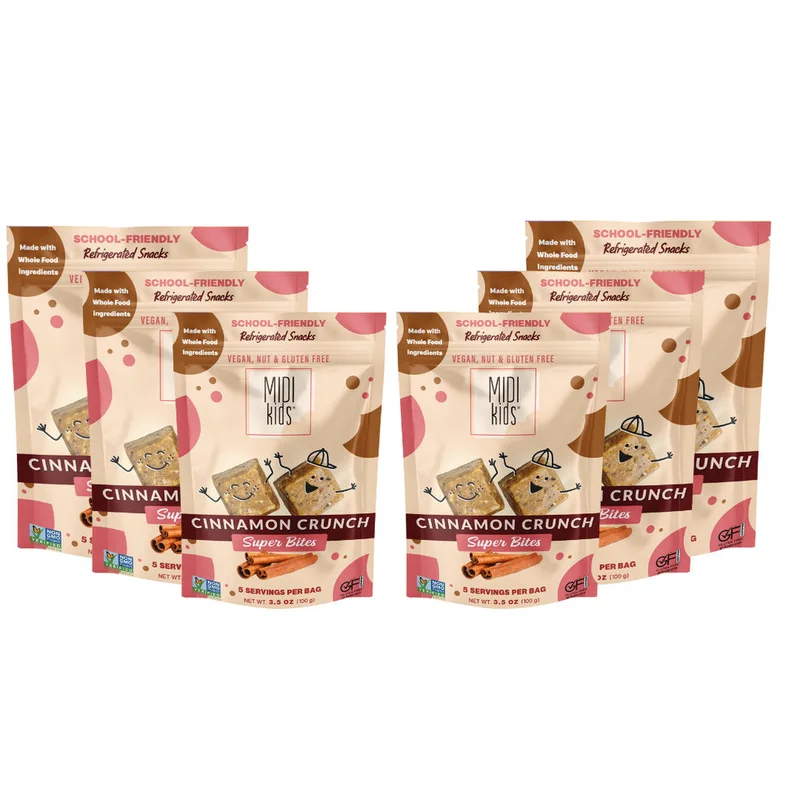 Image of Cinnamon Crunch Super Bites - Nut Free Kids Snack (6-pack)