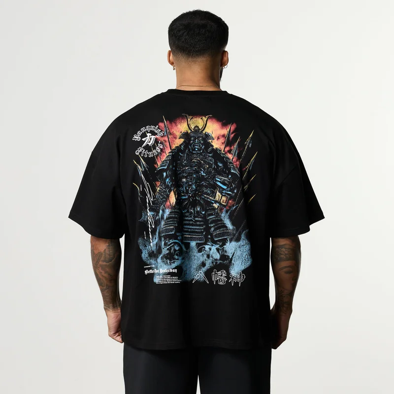Image of SHINTO GODS Hachiman OVERSIZED BOXY T SHIRT