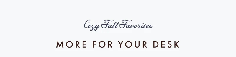 New Fall Arrivals