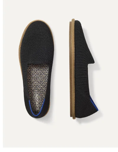 Cruiser Loafer Black Raﬃa-Knit