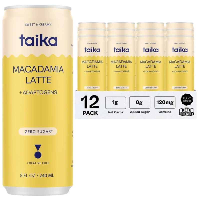 Image of Macadamia Latte + Adaptogens (12 Pack)