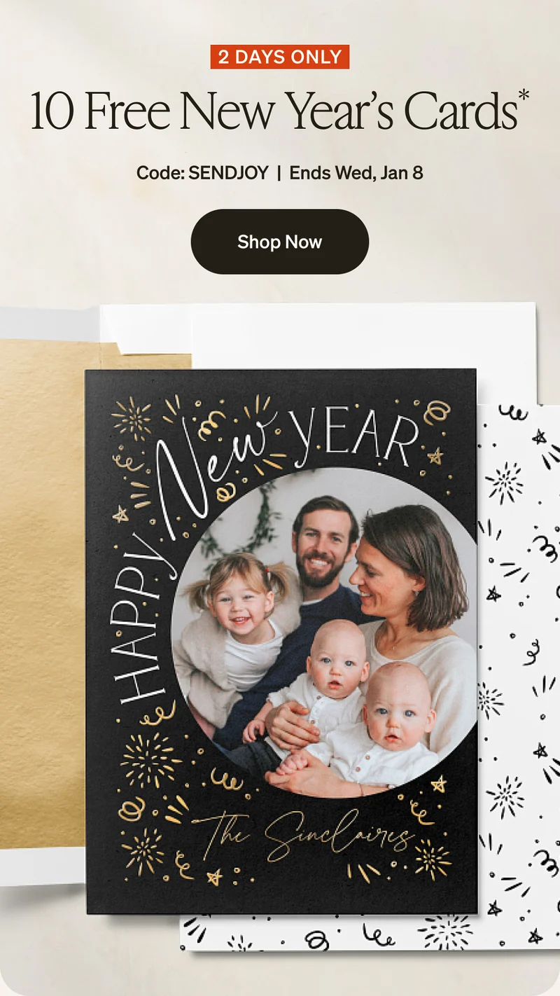2 Days Only: 10 Free Cards!
