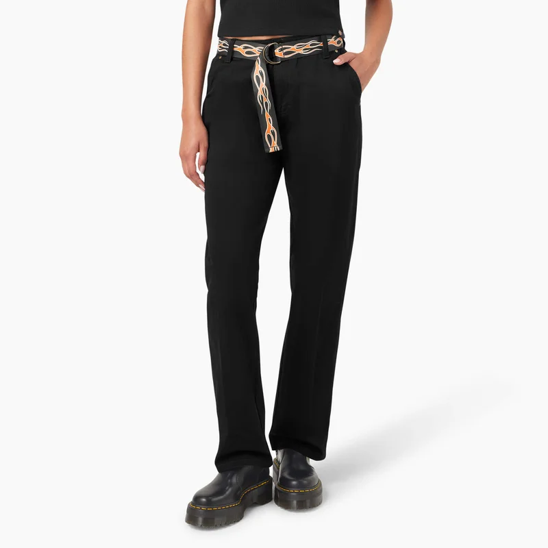 Dickies x Harley-Davidson Women’s Carpenter Pants with Belt