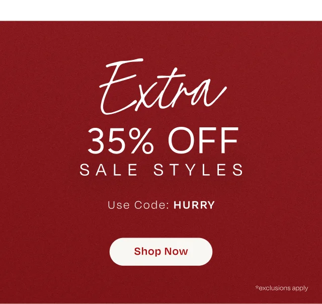 Extra 35% Off Sale Styles. Code: discount code