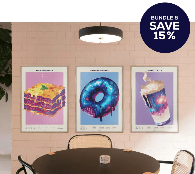 Forbidden Foods Poster Collection: Inspired by Weird Science