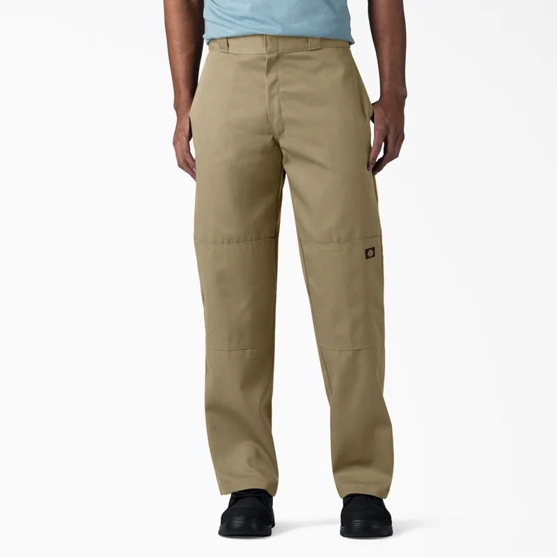 Loose Fit Double Knee Work Pants