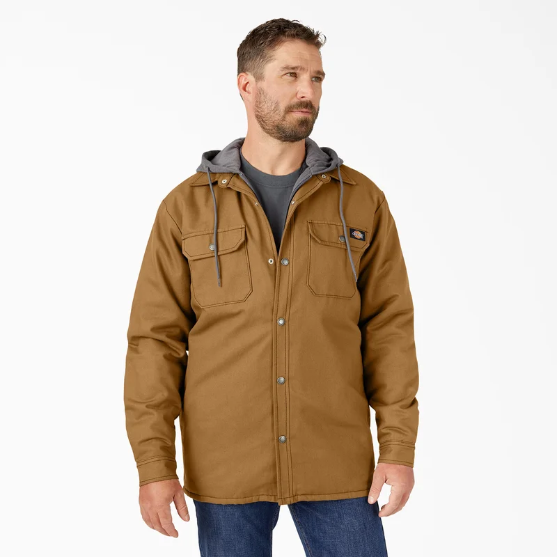 Hydroshield Duck Hooded Shirt Jacket