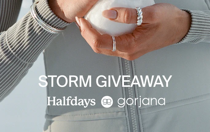 Enter our Halfdays x gorjana Giveaway