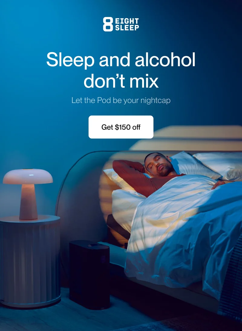 Sleep and alcohol don’t mix