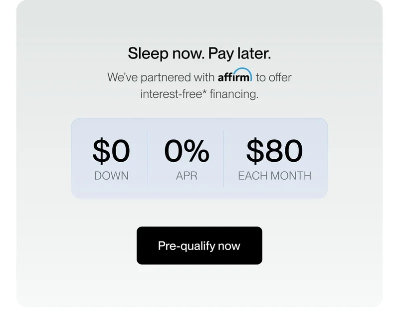 Sleep now. Pay later.
