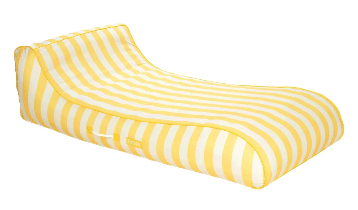 Fabric Sunbed GIF in different colors