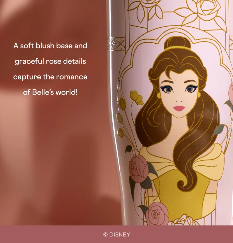NEW Disney's Belle inspired drinkware