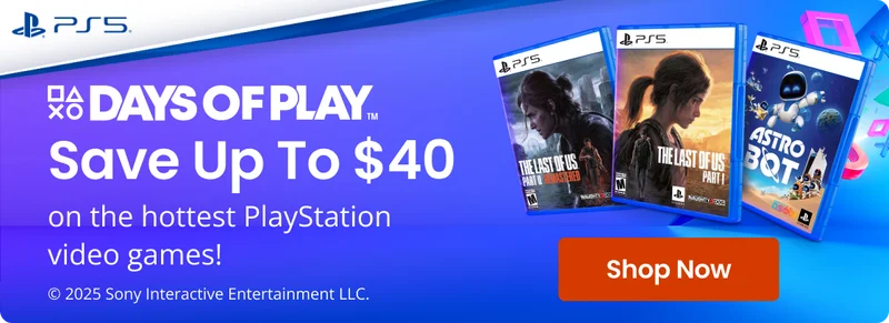 Save Up To $40 on the hottest PlayStation video games! | Shop Now