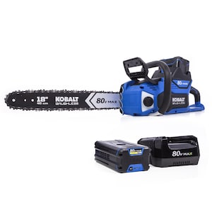 Save $100: Kobalt® 80-Volt Chainsaw