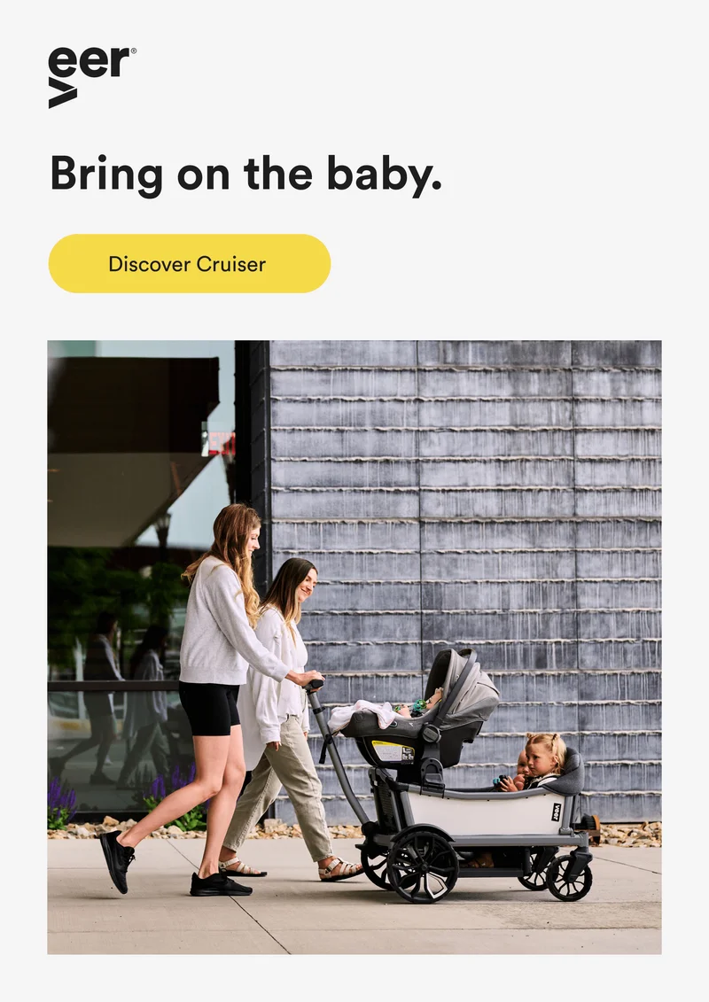 bring on the baby. - discover cruiser