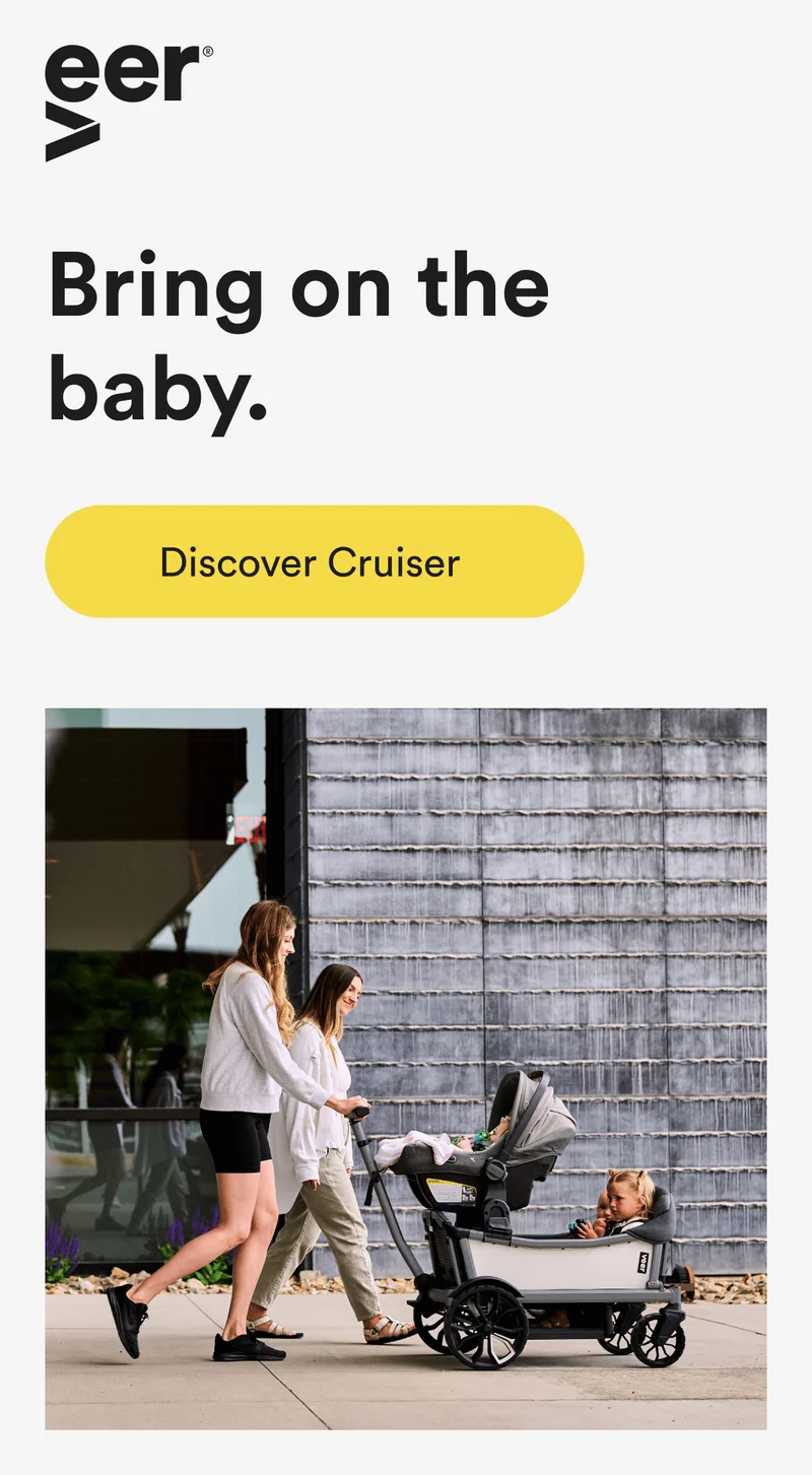 bring on the baby. - discover cruiser